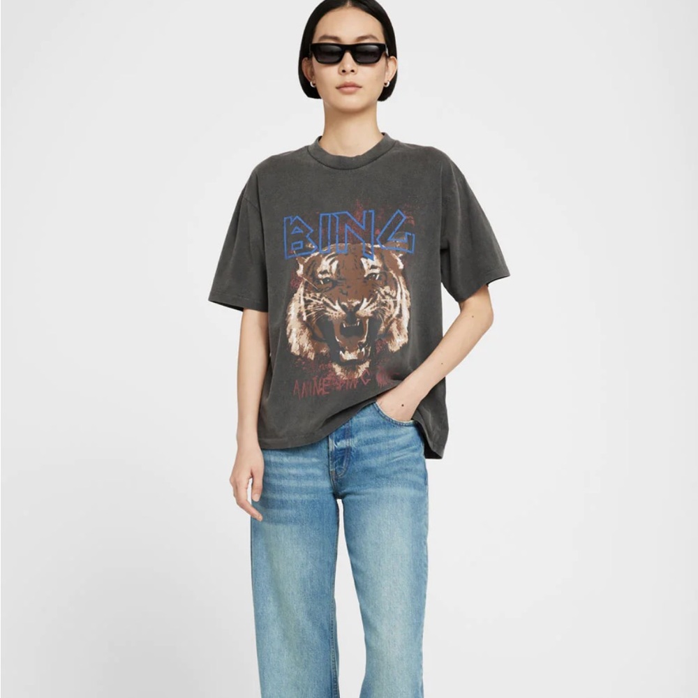Anine Bing Boyfriend Tee Shirt
